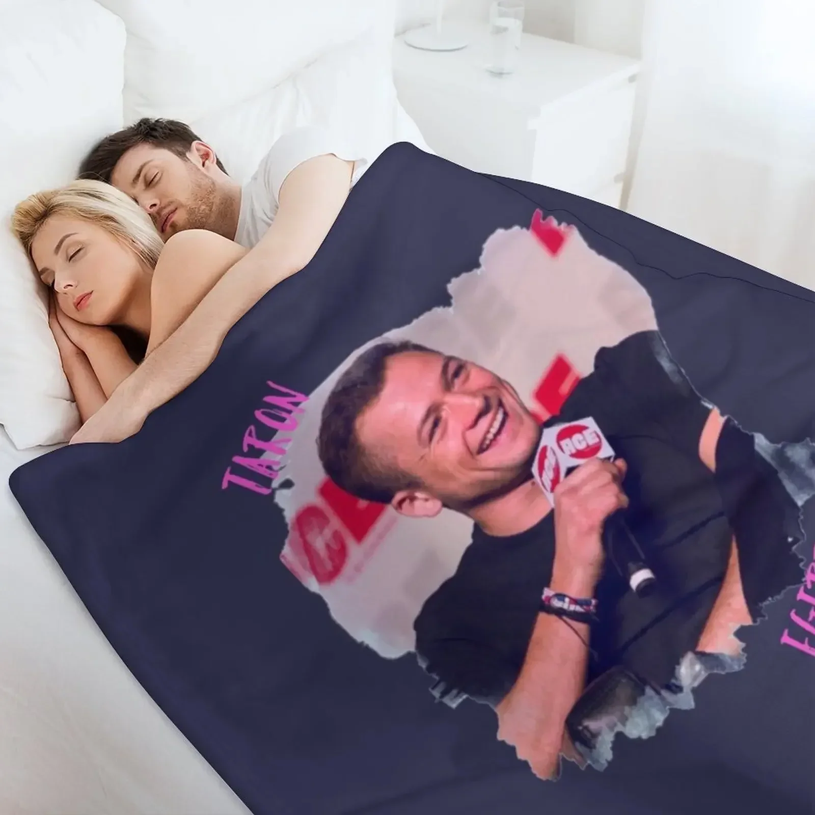 Одеяло Taron Egerton Ace Comic Con мягкие клетчатые одеяла на заказ