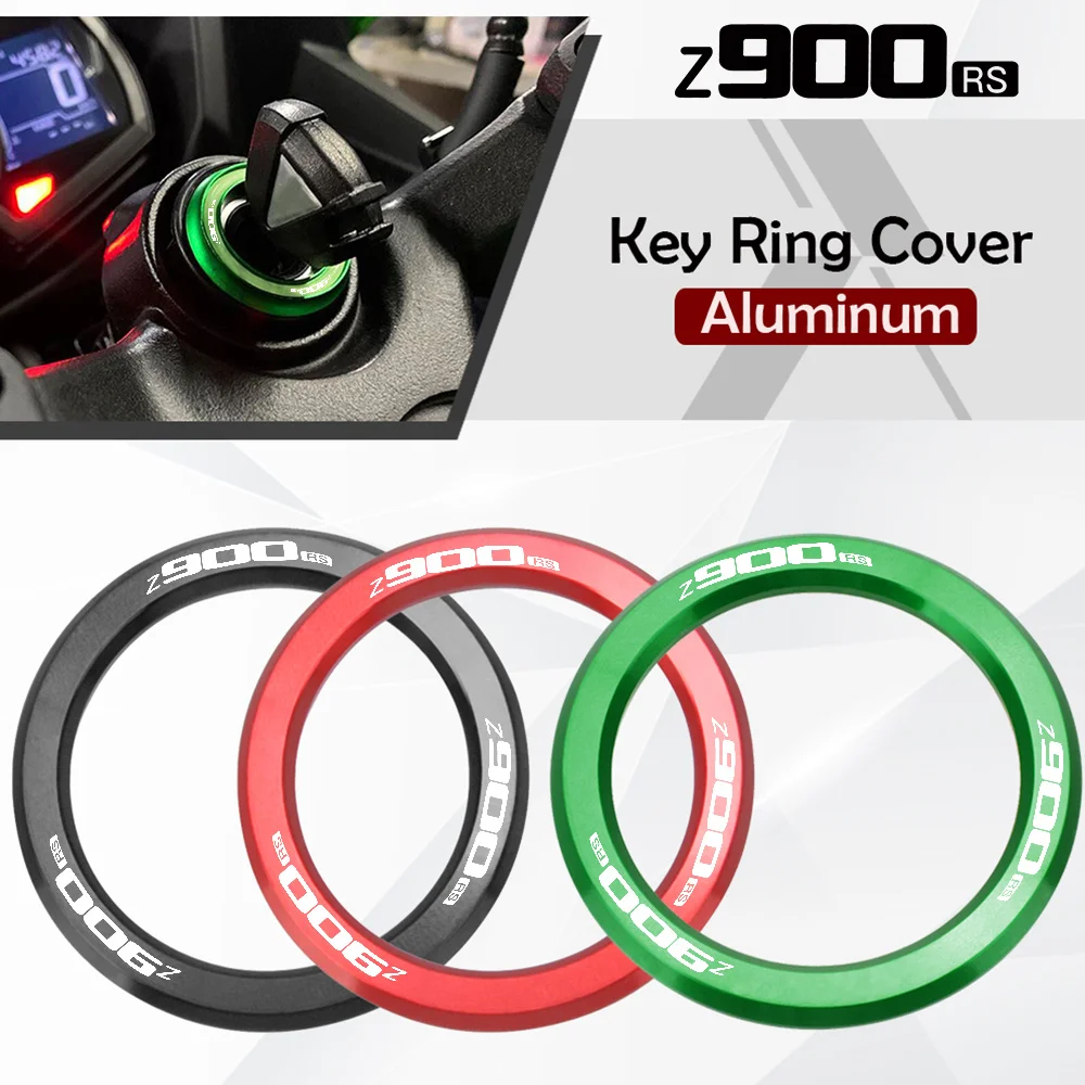 

For Kawasaki Z900RS z900 Z 900 RS 2016- 2023 2022 2021 2020 2019 2018 17 Motorcycle Ignition Switch Keyring Key Cover Protection