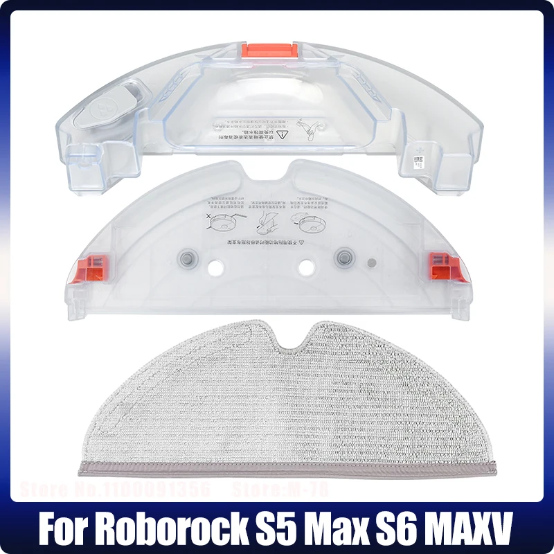 

For Xiaomi Mijia Roborock S5 Max S6 MaxV S6 PURE T7 Robot Vacuum Cleaner Accessories Water Tank Mop Rag Cloth Replacement Parts
