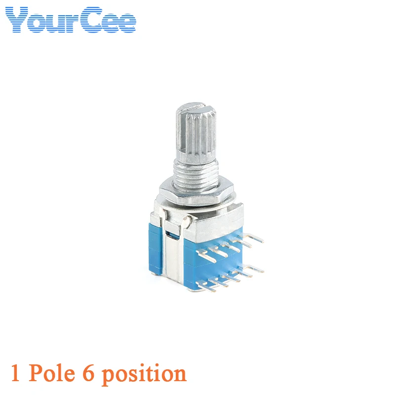 5 шт./1 шт. RS1010 полосовой переключатель поворотный переключатель переключения передач 1 полюс 2 полюса 1 полюс 3 полюса 1 полюс 4 полюса 2 полюса 5