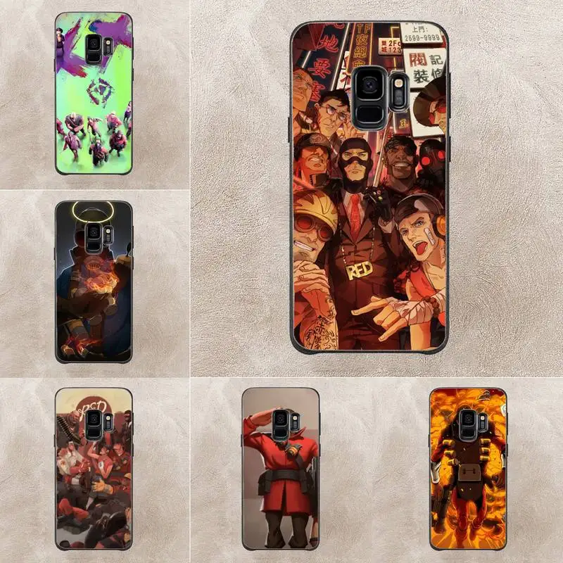 

Team Fortress Phone Case For Samsung Galaxy A51 A50 A71 A21s A31 A41 A70 A30 A22 A02s A13 A53 5G Cover