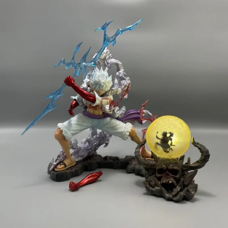 

Цельная игра Аниме вокруг Луффи ручная работа 5 уровней Wink Ника Луффи крутая модель Thunderbolt декоративные подарки ручной работы