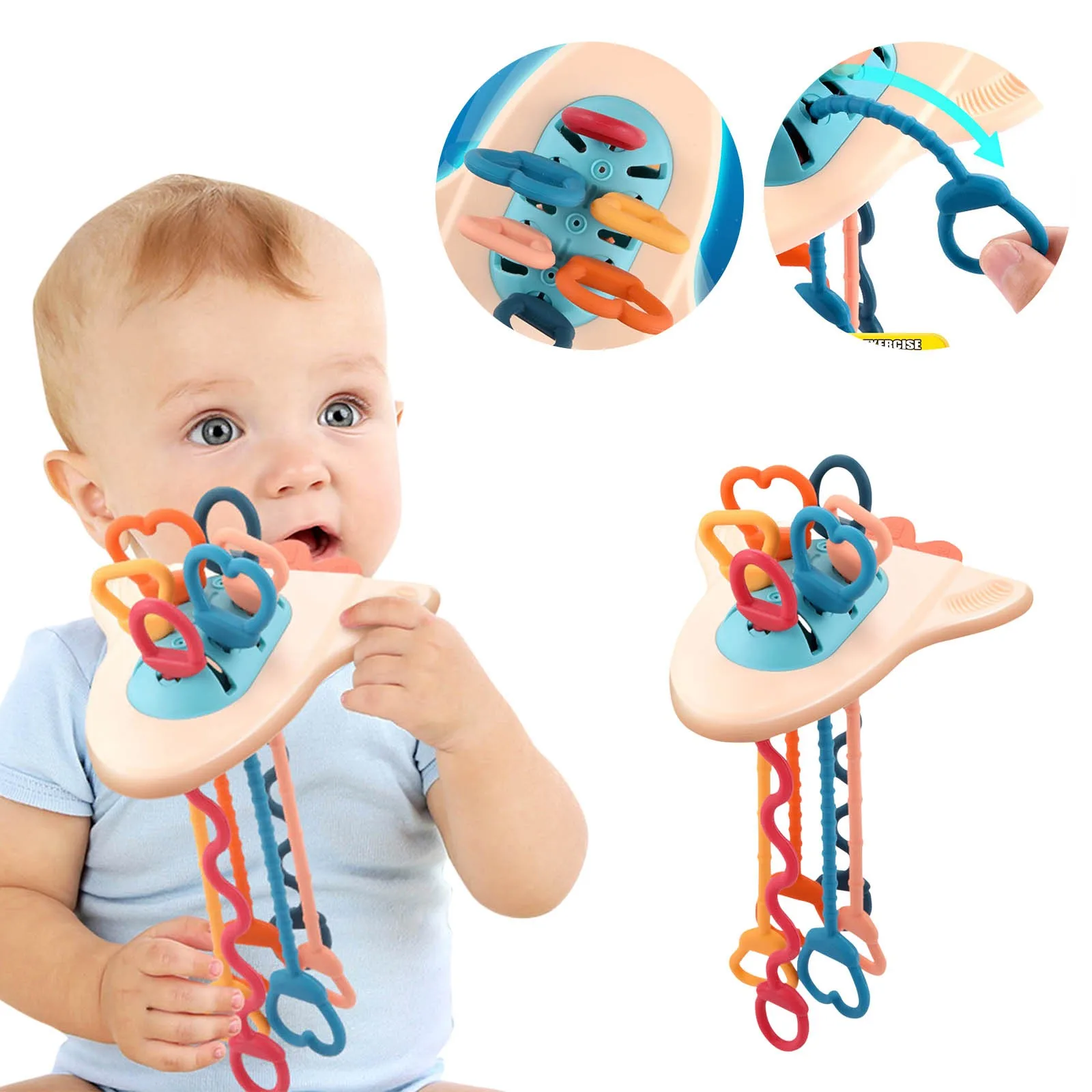 

Fun with Magnets for Kids Fun Kids Magnets Small Balls Flying Saucer Fun Hand Pull Toys Children's Finger Sensory Hand~pull Fun