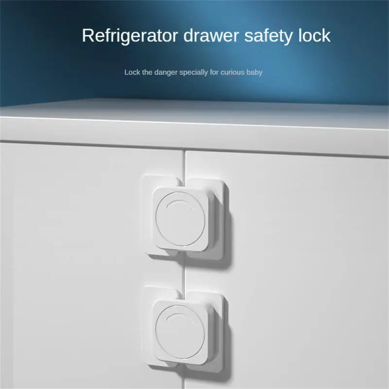 

Safety Feature Child Safety Lock Refrigerator Door Household Cabinet Door Drawer Baby Anti Pinch Hand Safety Lock