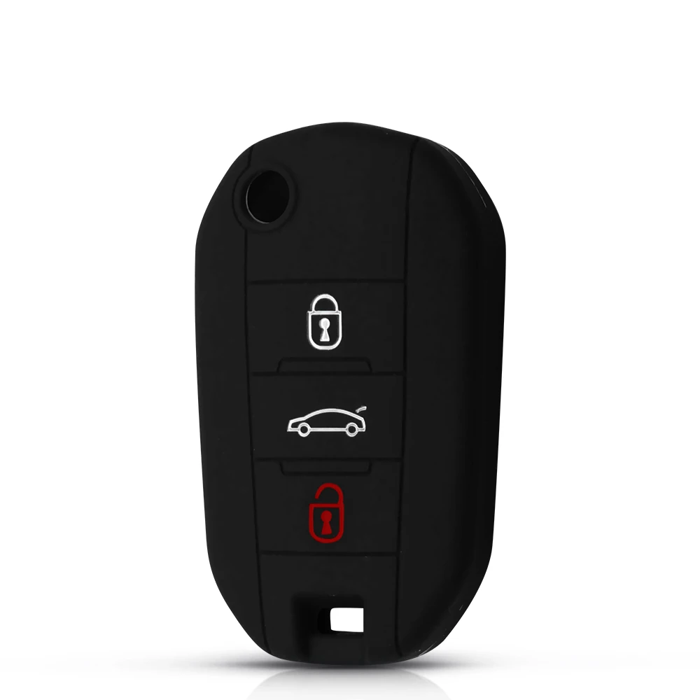 KEYYOU для Peugeot 208 307 308 407 RCZ 508 408 2008 3008 4008 Citroen дистанционный ключ 3 кнопки чехол сумка