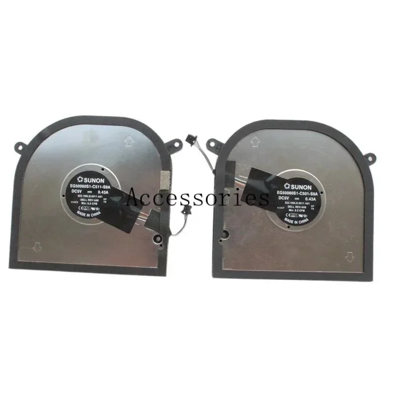 Новый оригинальный вентилятор охлаждения процессора ноутбука для DELL XPS 17 9710 9720