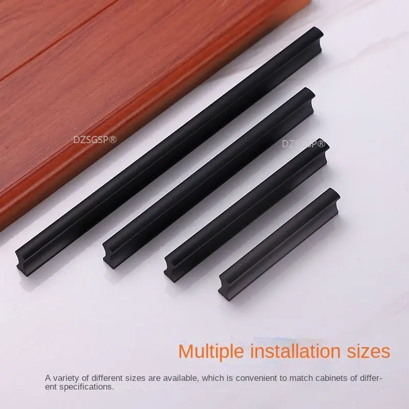 

Matte Black Furniture Handles Gold Kitchen Cabinets Cupboard Pulls Handles for Cabinets and Drawers Wardrobe Pulls Drawer Knobs