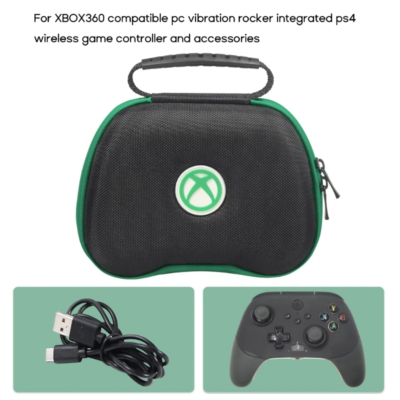 

Gamepad Pack EVA-Hard Handle Zipper Pouch Case-Storage Bag For Xbox/Switch/PS5