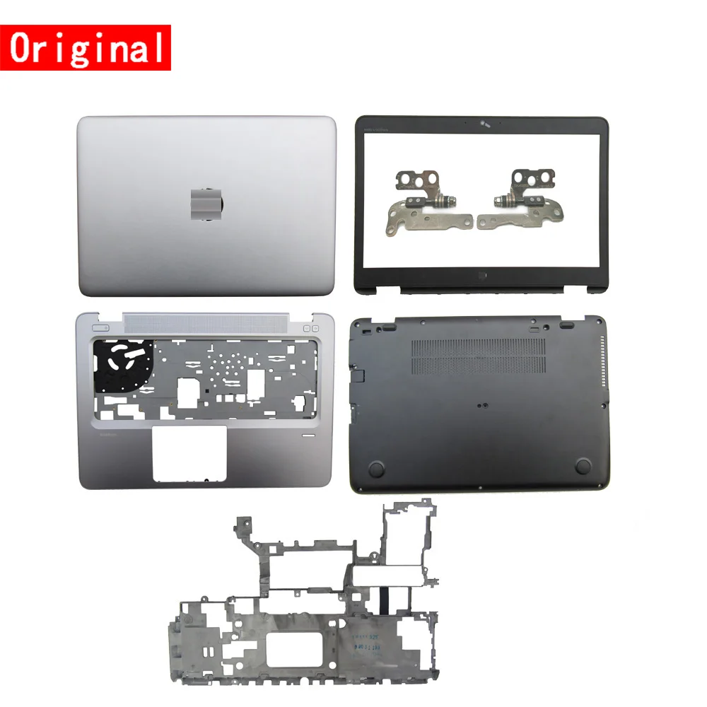 

New LCD Back Front Bezel Palmrest Upper Bottom Case TOP Cover For HP EliteBook 840 G3 840 G4 745 G3 G4 Laptop 821161-001 Hinges