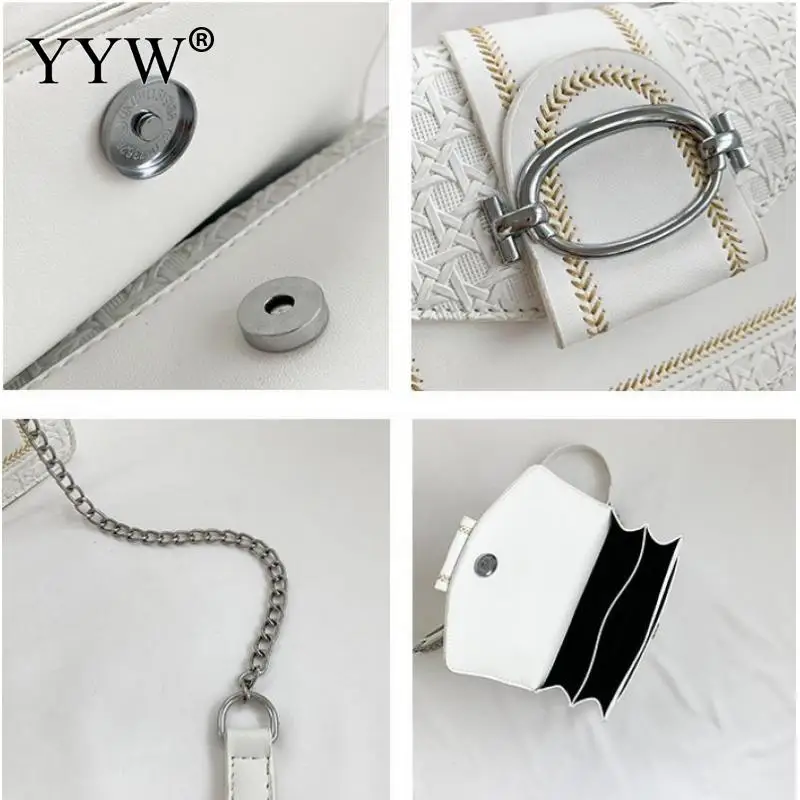 Toptrends Crossbody Bag New Purse And Handbag For Women 2023 Trend Luxury Designer Pu Leather Shoulder Bag Ladies Chain Bag