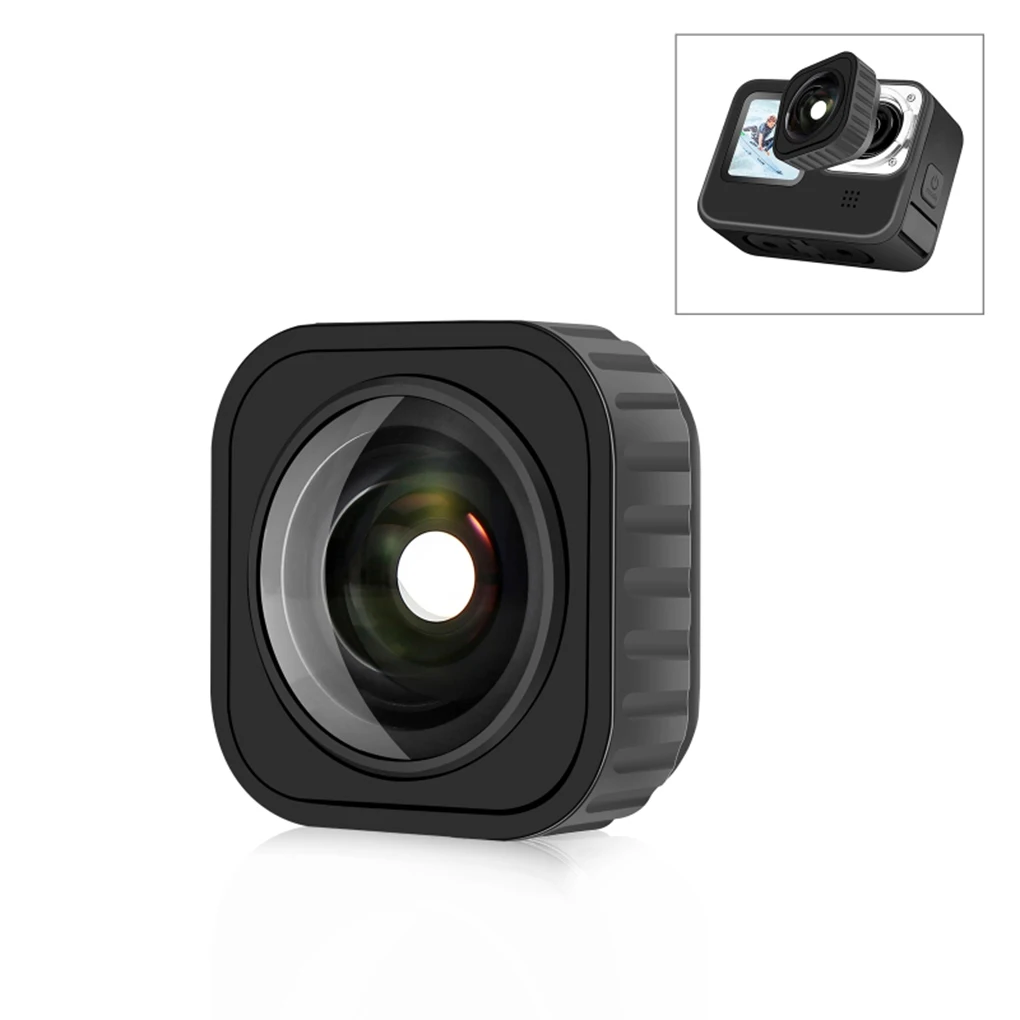 

PULUZ Camera Wide Angle Lens 5 Meter Waterproof 155 Degrees Lens Camera Accessory Replacement for Gopro Hero 9