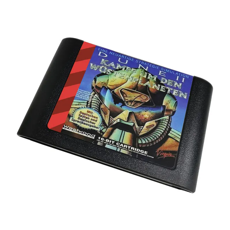 

DUNE II 16 Bit MD Game Cartridge For MD Game Console German Language