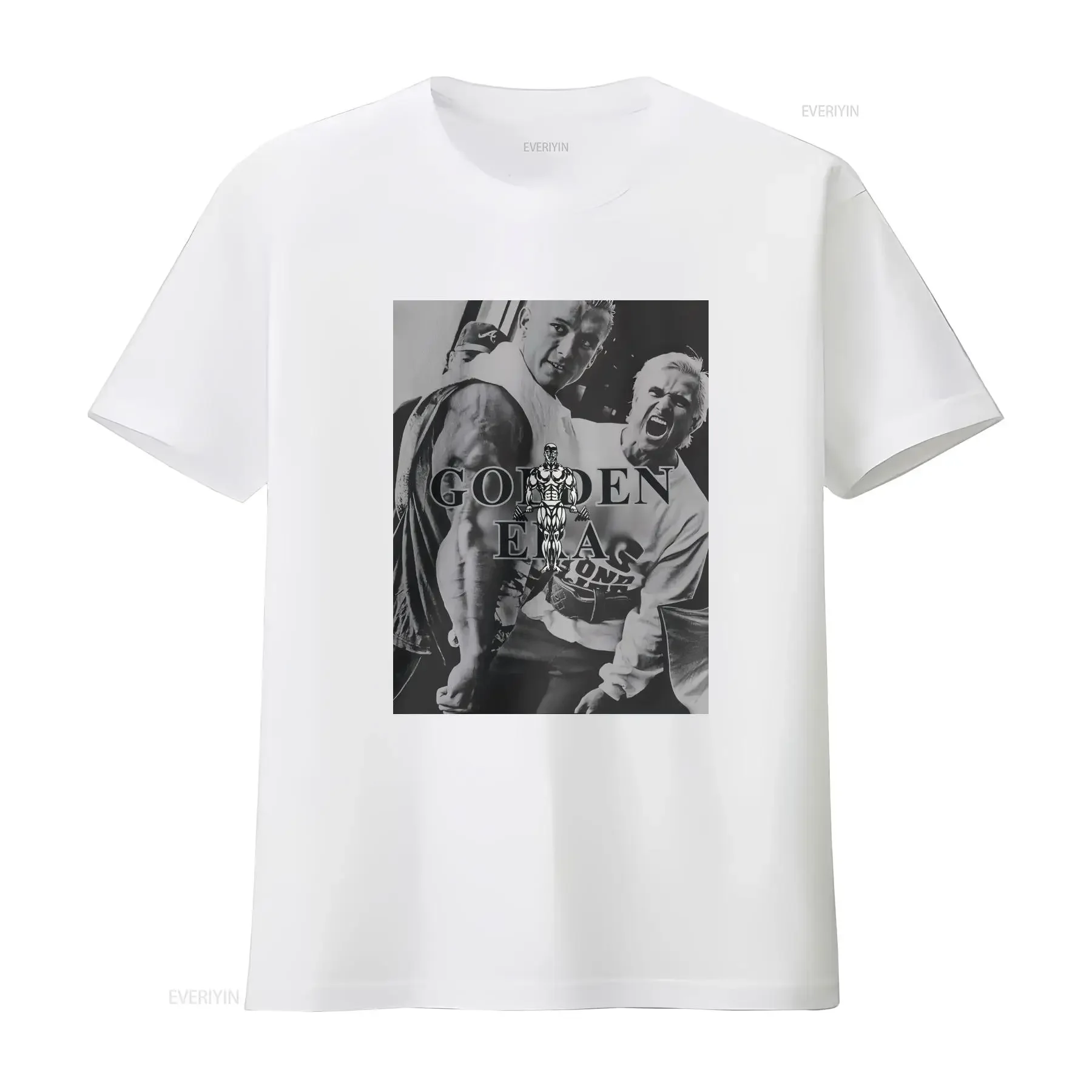 Фото GOLDEN ERA Tom Platz Lee Priest Классический чехол для насоса Старая школа футболка для бодибилдинга Негабаритный бодибилдер винтажный мытый homme №4
