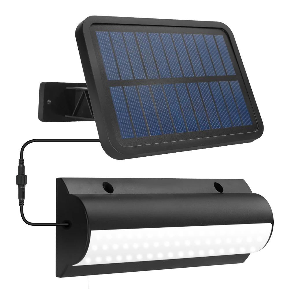 Подвесной светильник на солнечной батарее двойная лампа для сада с разделением