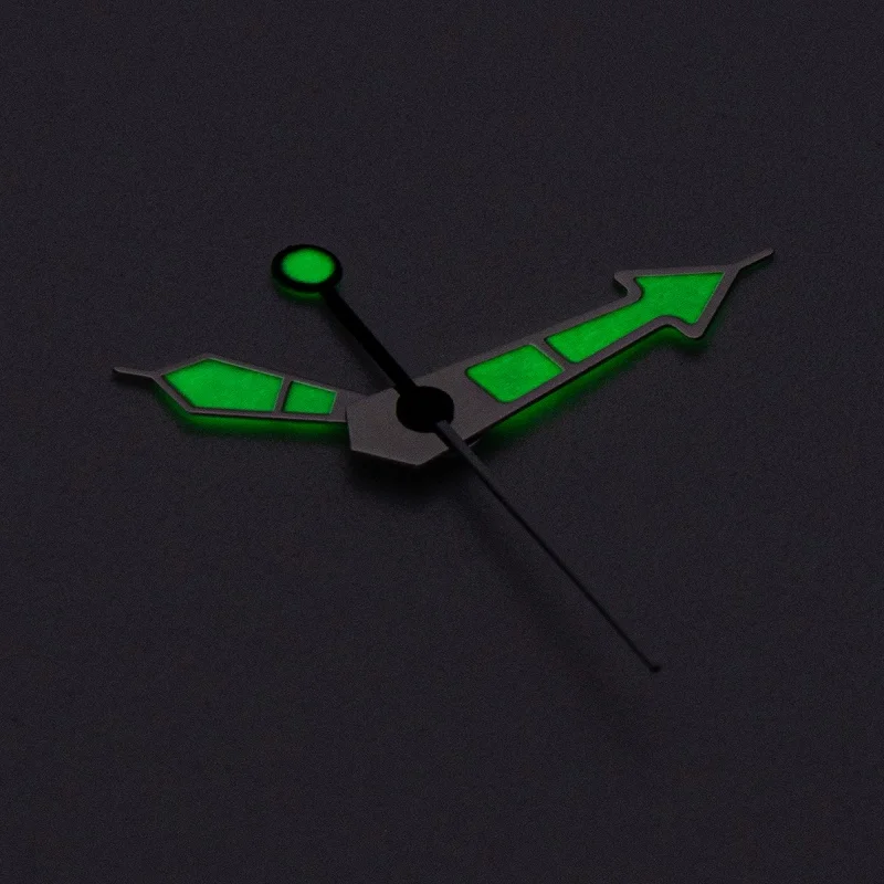 NH35 NH36 Watch Hands C3 Green Luminous Fits 7s26 NH35 NH36 4R Movement Men Watch Accessories Pointer Spare Parts