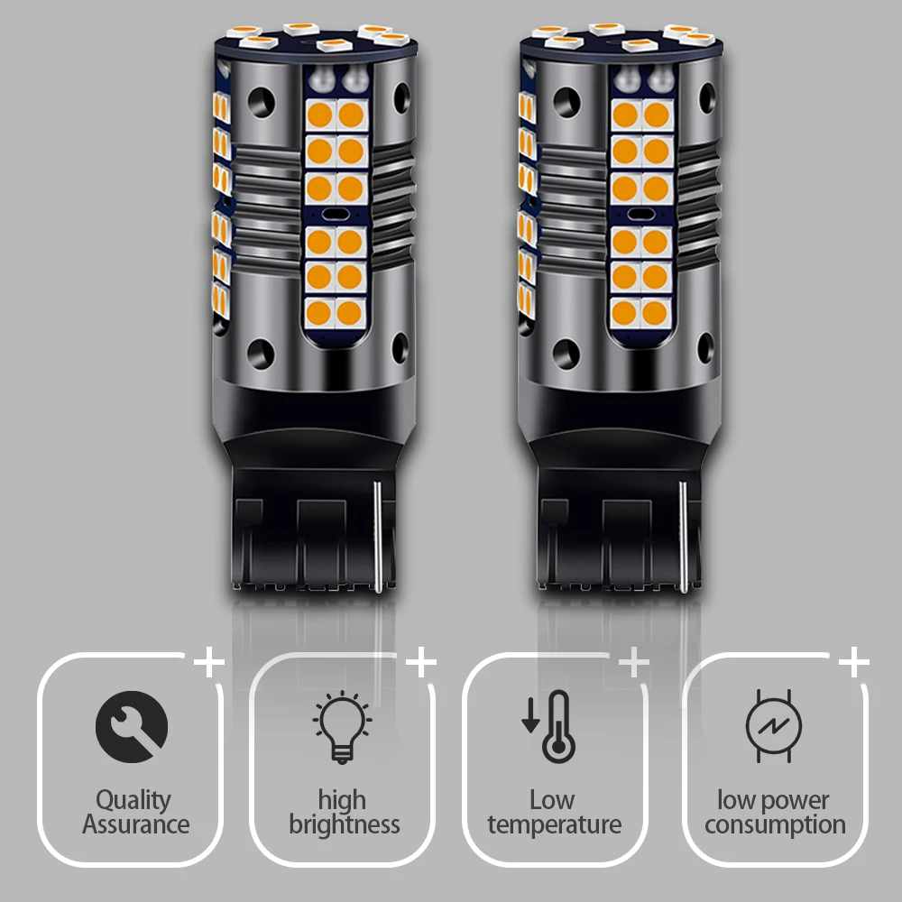 2pcs LED Turn Signal Light WY21W Canbus For Nissan 350Z 370Z GTR Juke Murano Pathfinder Qashqai J11 Teana Tiida X-Trail T31 T32 |