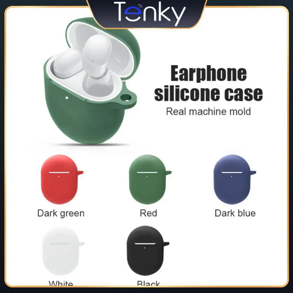 

Soft Silicone TPU Case For Redmi Buds 4 Earbuds Earphone Perfect Fit Protective Shell Cover For Redmi Buds 4 Accessories