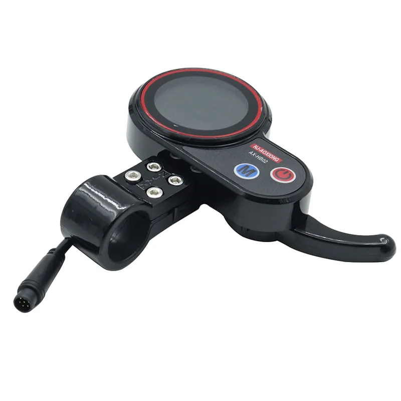 NJ-AOXIONG AX-HB02 Electric Scooter Dashboard Meter 36V 48V Adjustable 6PIN for