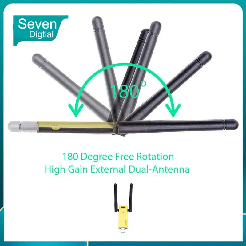 

Flexible Deployment Wifi Adapter Ac1200 Dual Band Long Range Wireless Network Card Antenna 1200mbps Wifi Adapter Antenna Usb 3.0