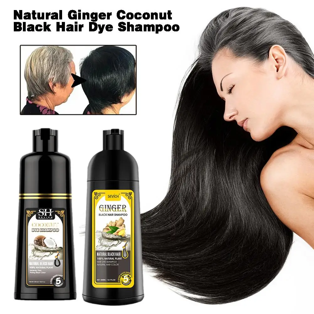 Ing Gray Hair Fast Dyeing Black Long Lasting Permanent Hair Color C4k3