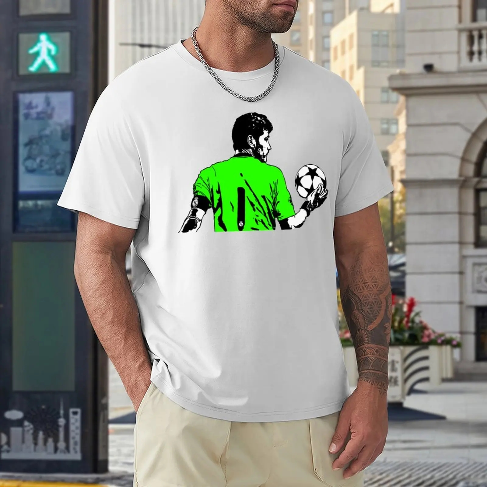 

Spain Ikerss And Casillass 8 Football Team Motion Champion Graphic Vintage Fitness Tshirt USA Size