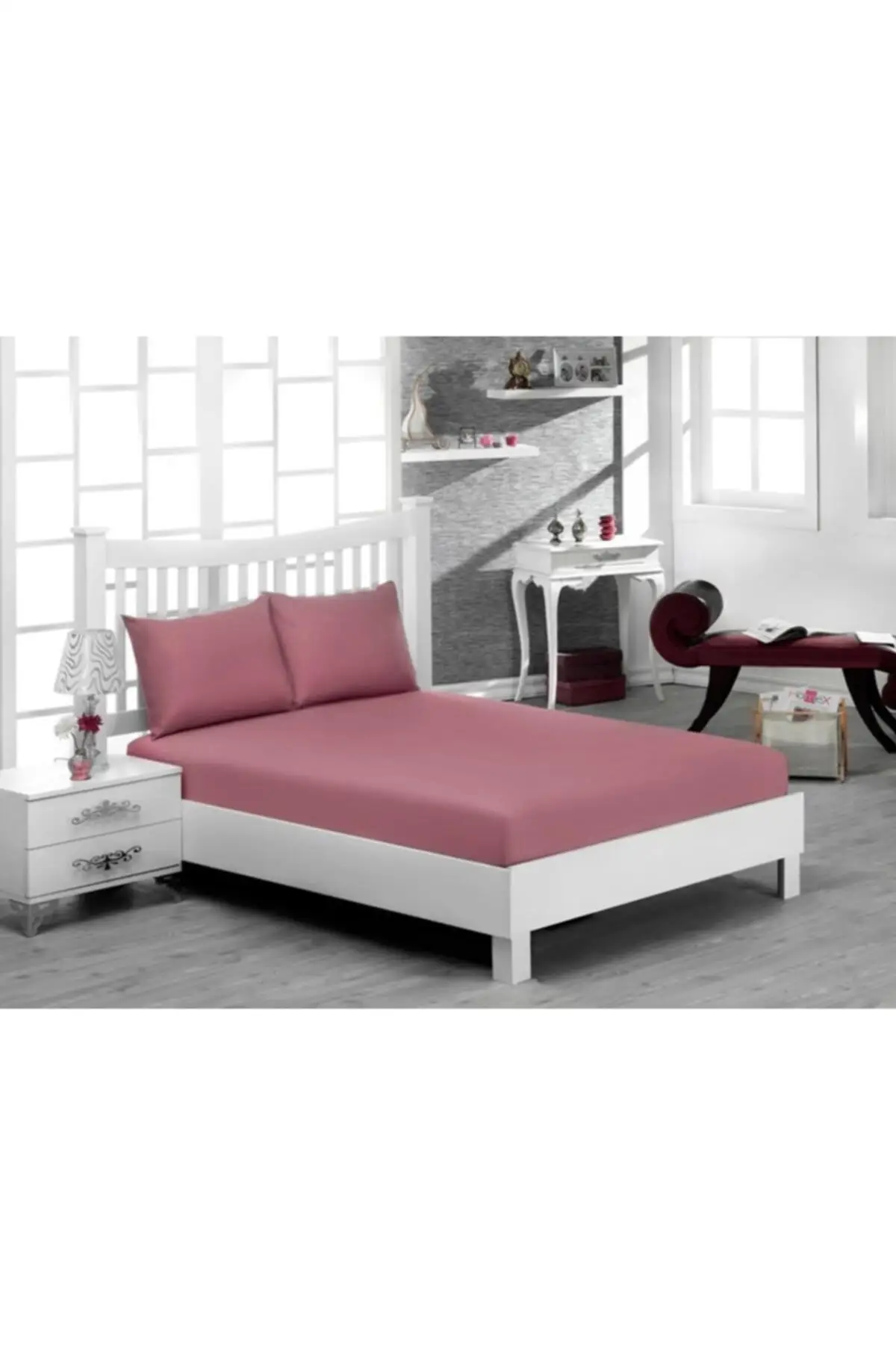

Double Size Bed Sheet Set Luxury Bedding Covers Set Cotton