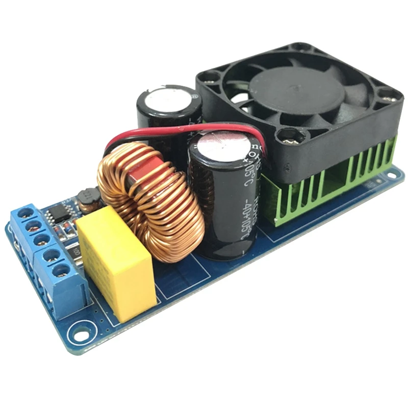 

Плата усилителя мощности IRS2092S Class D HIFI Mono Digital 500 Вт 58-70 в