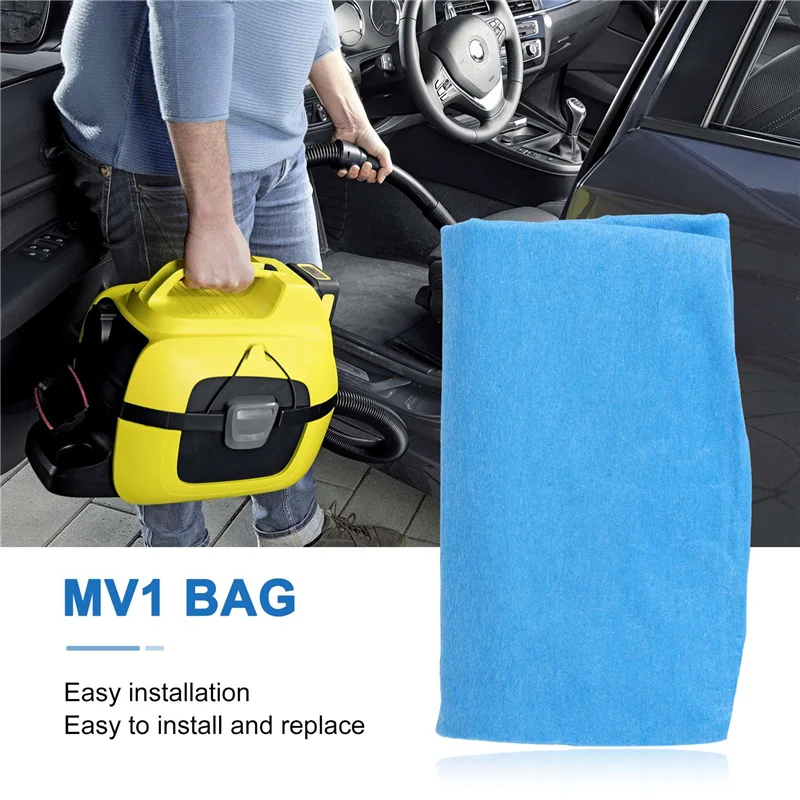 Фото ABJY-текстильный фильтр-мешок для Karcher MV1 WD1 WD2 WD3 SE4001, фильтр-мешок, детали для пылесоса №2