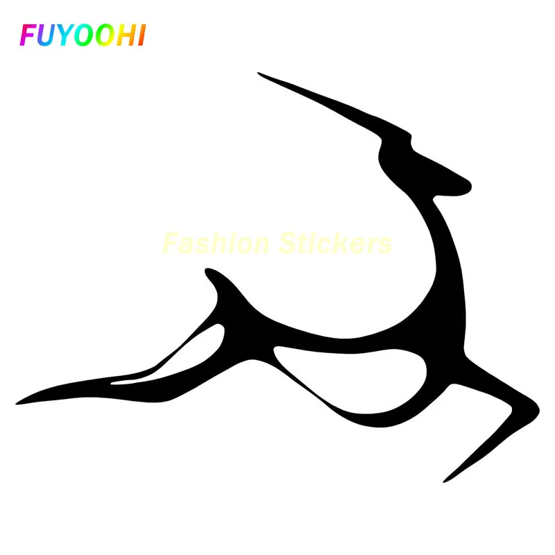 Внешние/защитные модные стикеры FUYOOHI реалистичное искусство прыжков газель