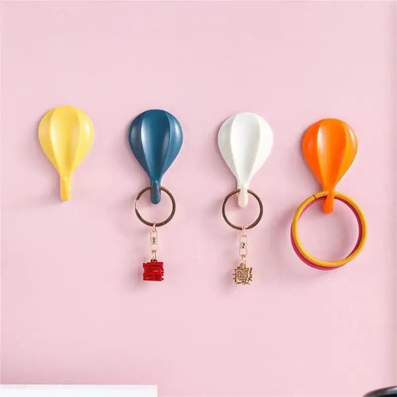 

Hot Air Balloon Shaped Structure Hot Air Balloon Wall Hanging Hook Organizer Bracket Multi Scene Hanging Object Use Pylons
