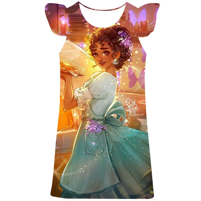 

Новинка, очаровательный костюм принцессы из мультфильма «Изабелла Мадрид», для Хэллоуина, карнавала, Косплея