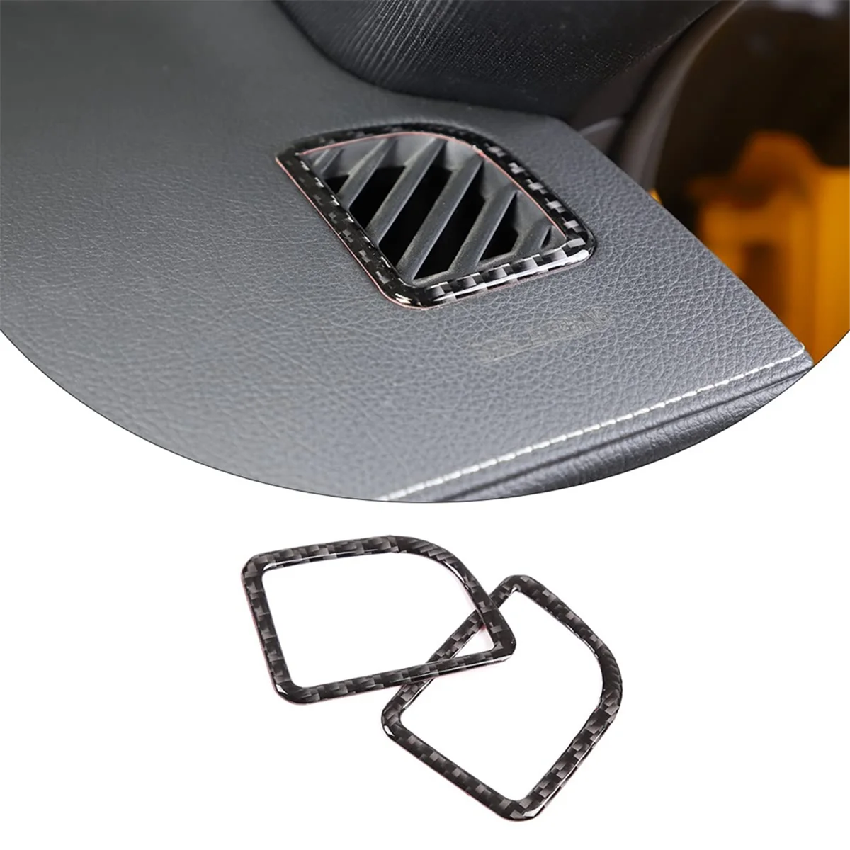 Для Toyota Supra GR A90 2019-2023 мягкое углеродное волокно центральное управление приборная