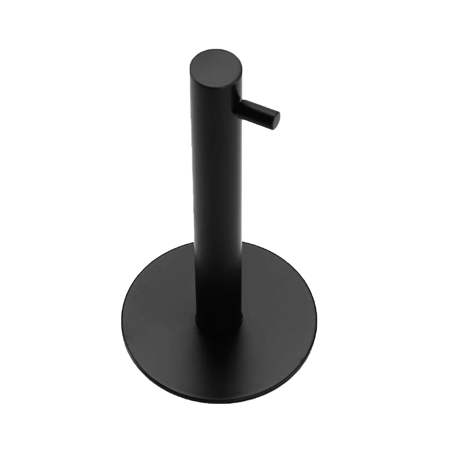 

Matte Black Durable Stainless Steel Easy Install Stable Home Decor Towel Self Adhesive Wall Mounted Waterproof Paper Roll Holder