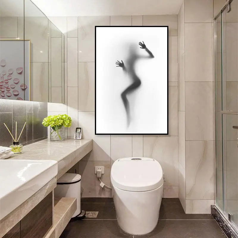 Украшение для туалета в отеле подвесная картина пикантная Настенная пары ванной