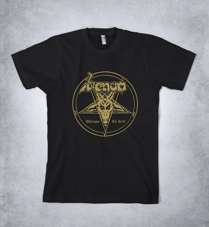 

VENOM shirt - Welcome to Hell, VENOM band shirt, black metal shirt