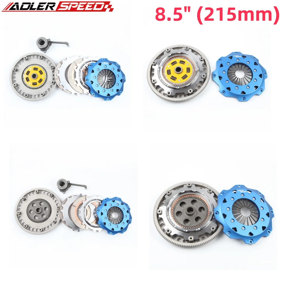 Фото Спортивное сдвоенное пружинное сцепление ADLERSPEED 8.5