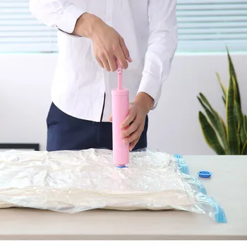 Larger Vacuum Bags Home Storage Bags Quilts Clothes Vacuum Storage Bags Waterproof Compression Travel Space Saving Airbags 2