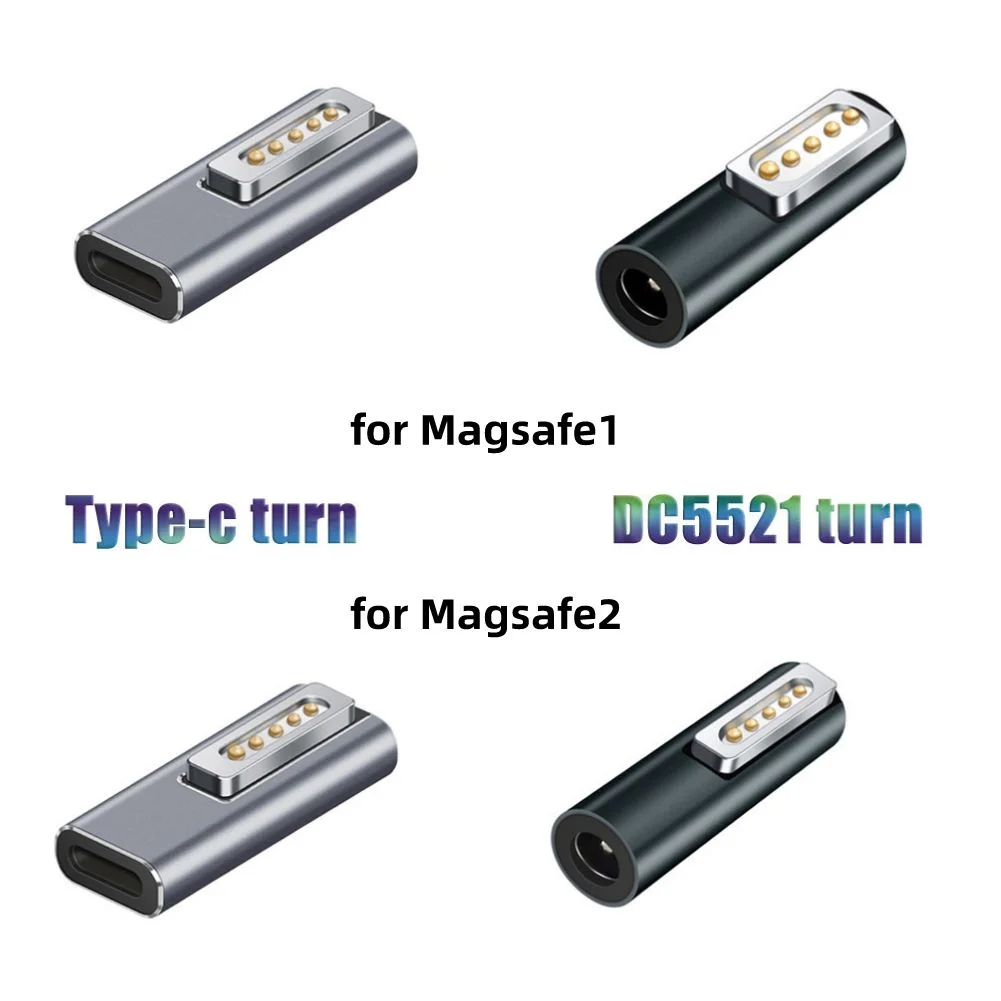 

Адаптер USB PD с портом Type-C для Apple Magsafe 1/Magsafe 2/MacBook Pro