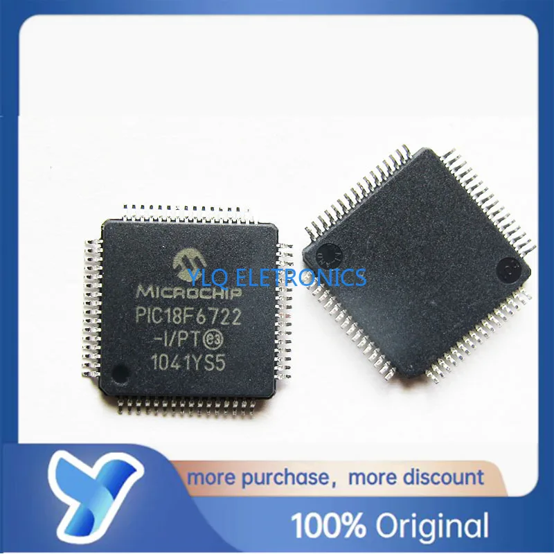 

Original new PIC18F6722-I/PT PIC18F6722-E/PT integrated circuit chip