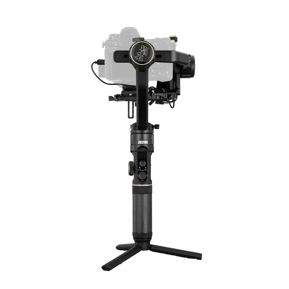 Фото Стабилизатор Zhiyun Crane 2S 3-осевой ручной для камер Canon, Nikon, Sony, Panasonic, DSLR, 80D, 90D, BMPCC 6K, 5D3 №3
