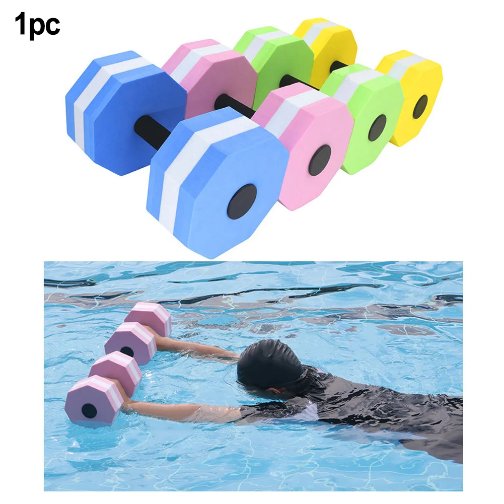 1pcs Foam Dumbbell EVA Barbell For Water Aerobics Swimming Training Aid Fitness For Water Aerobics, Swimming Training Aid