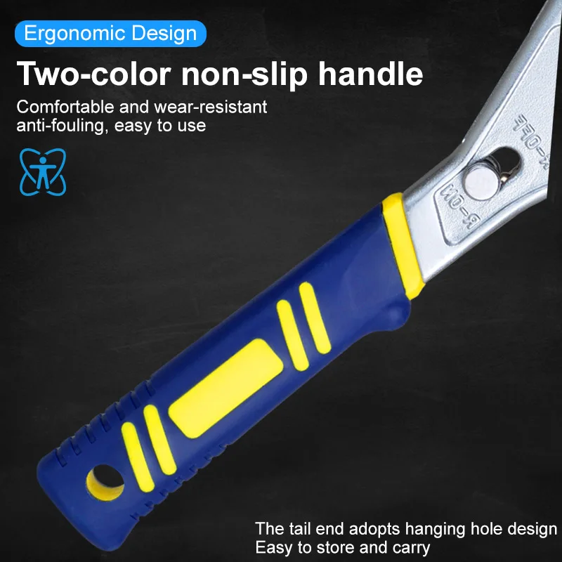 TOPFORZA Регулируемый ключ Ключ с храповым механизмом из хром-ванадиевой стали