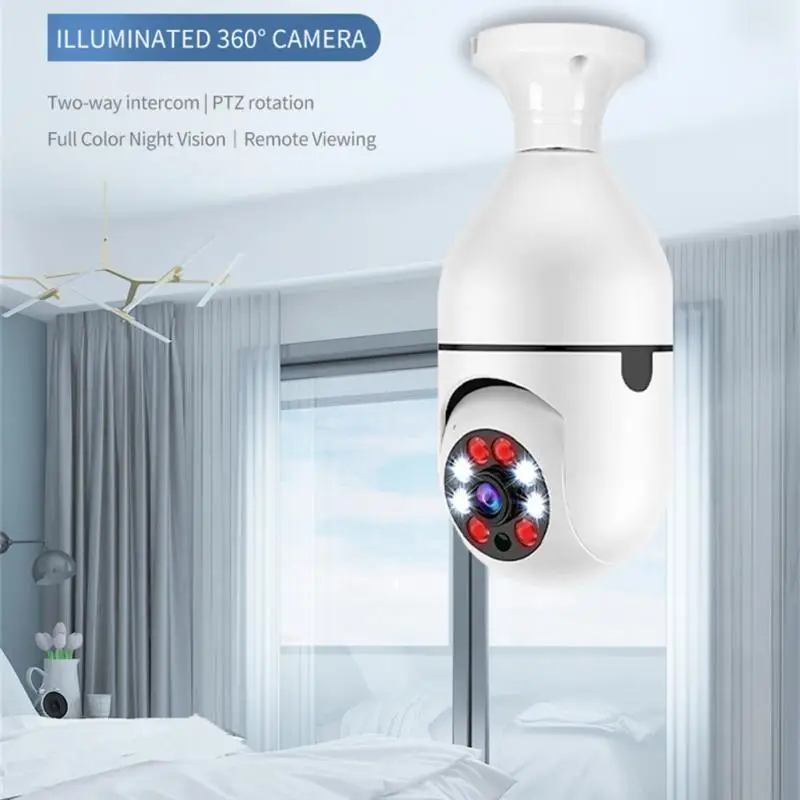 

1080P 2MP WiFi IP Camera Security Camera Auto Motion Tracking Color Night Vision Outdoor PTZ Mini Cam For Outdoor Waterproof