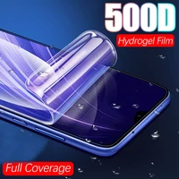 soft full cover hydrogel film for xiaomi redmi note 7 8 8t 8a 9a 9c 9 9s 10x pro max phone screen protector protective not glass
