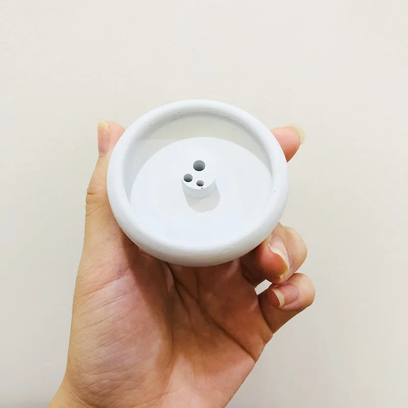 Силиконовая форма для курильницы круглый зеркальный держатель в скандинавском