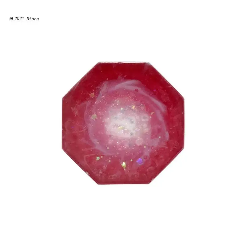 

Прозрачная восьмиугольная форма для подставки из смолы