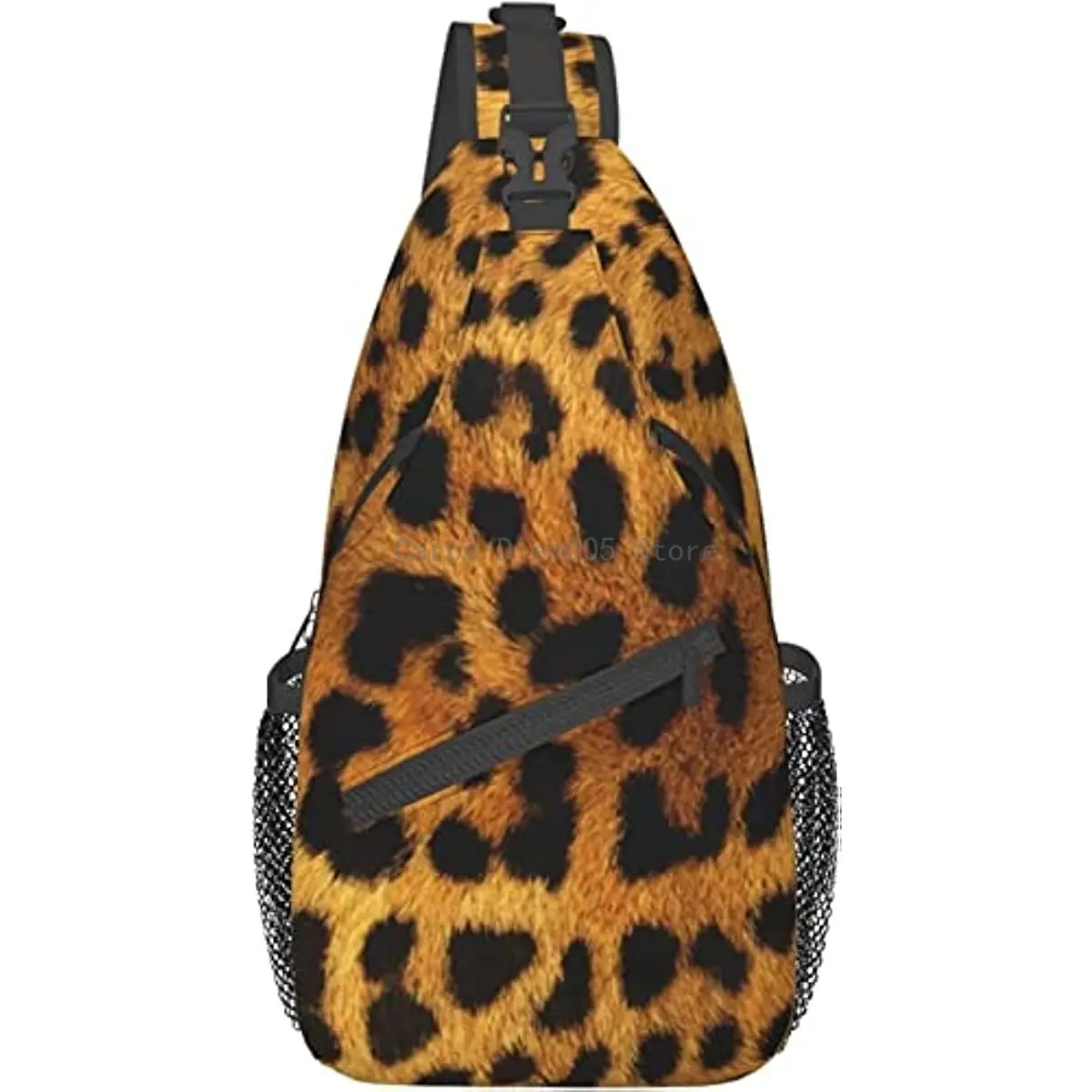 

Cheetah Leopard Print Sling Bag Crossbody Backpack Hiking Travel Daypack Chest Bag Shoulder Bag for Women Men