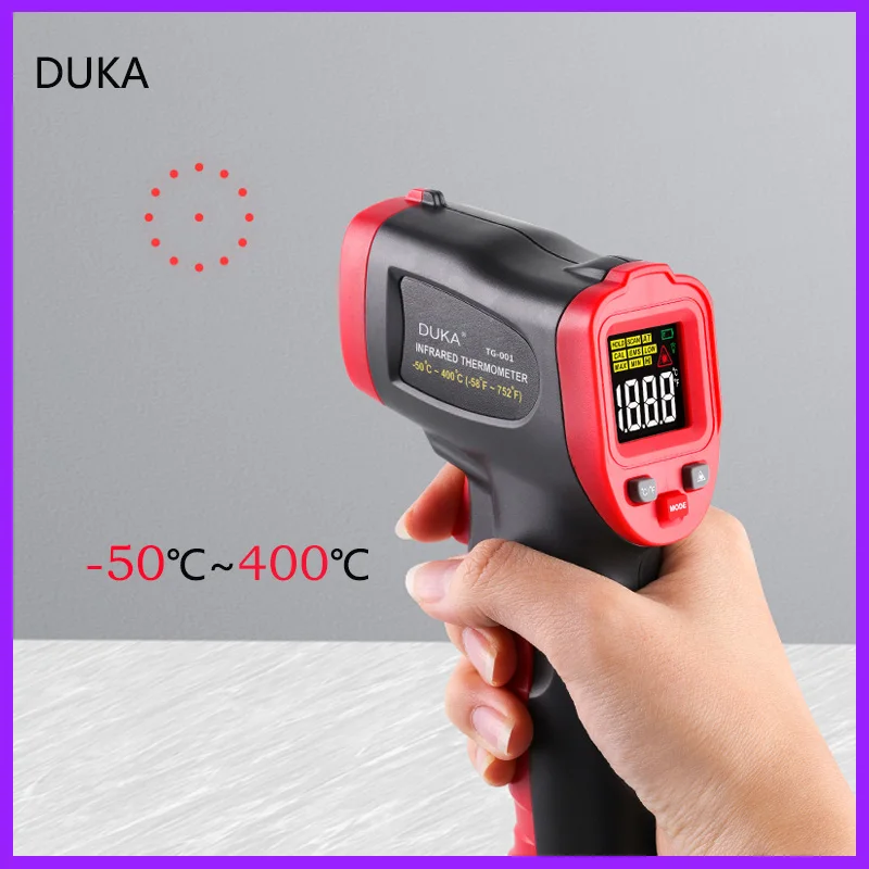 

Xiaomi DUKA Infrared Pyrometer Laser Thermometer Meter Non-contact Temperature Measuring Meter IR Termometro LCD Display TG-001