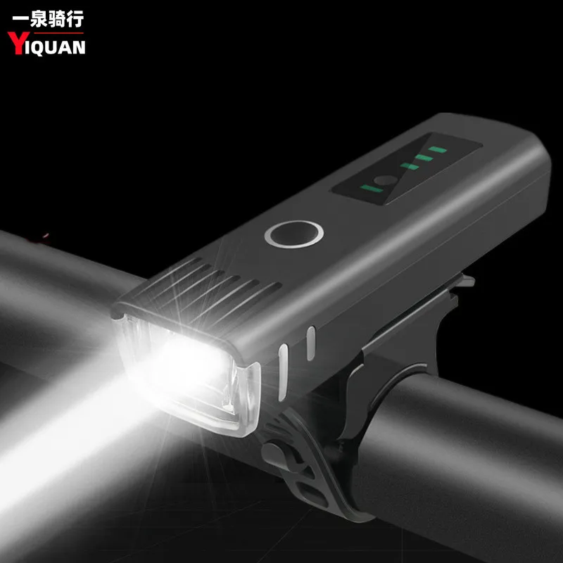 

Smart Induction Bike Light Front Lamp USB Rechargeable LED Flashlight 1500mAh Bicycle Light Waterproof Headlight Bike Accessorie