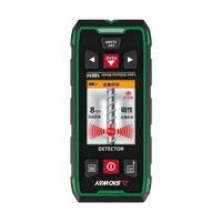 SNDWAY 5-в-1 настенный сканер металлическая деревянная шпилька детектор кабеля под напряжением, лазерное измерение 393 футов/120 м SW-6100GT лазерный измерительный инструмент